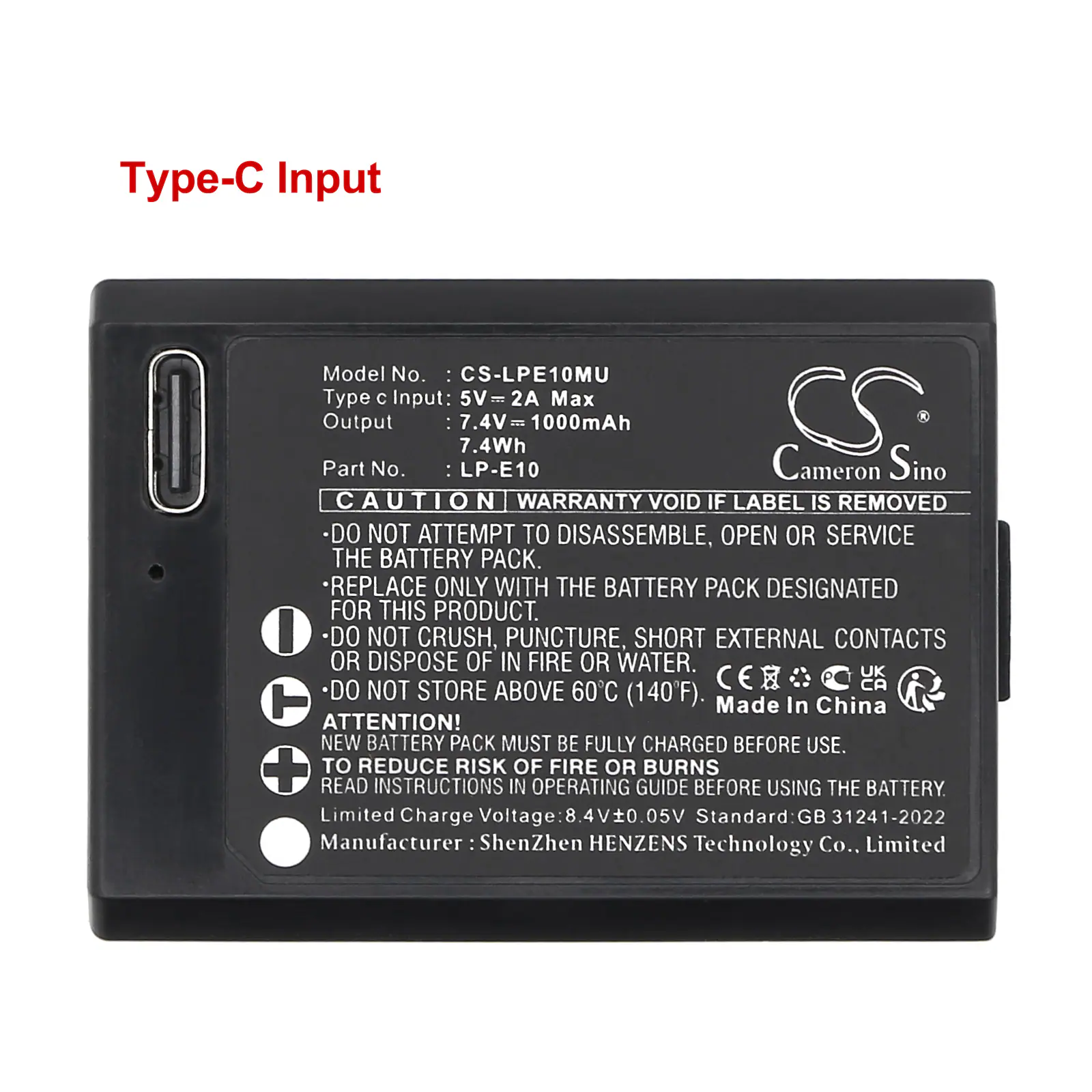 Batteri till Kamera för Canon DS126291, DS126491, DS126621 m.fl., bild 5