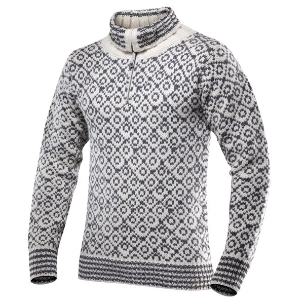 Devold Svalbard Sweater Zip Neck - M