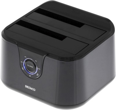 DELTACO HD docka för 2x2.5"/3.5" SATA till USB 3.0, bild 4