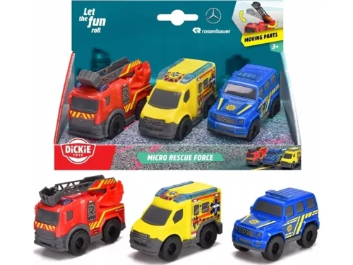 Dickie Toys - Micro Rescue Force (203712029), bild 2