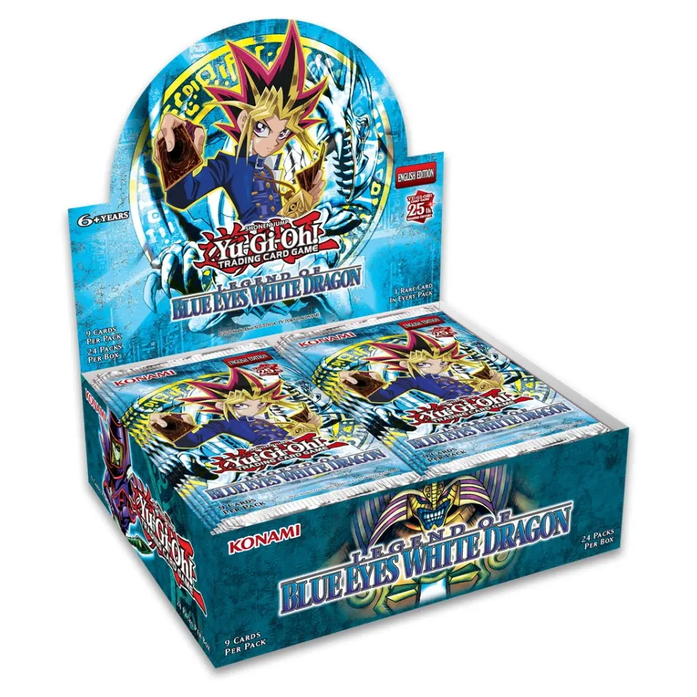 Yu-Gi-Oh! 25th Anniversary Edition - Legend Of Blue-Eyes White Dragon Display (24 Packs)