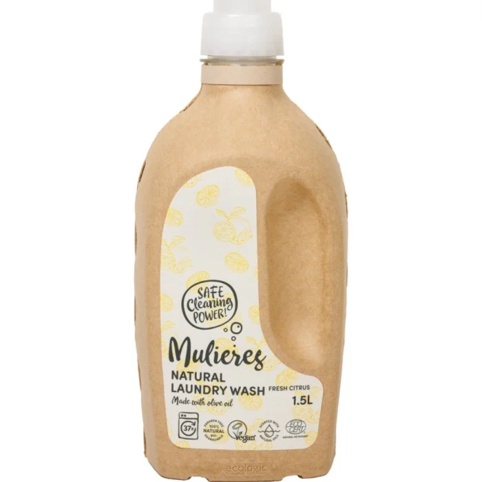 Mulieres Natural Laundry Wash Fresh Citrus 1500 ml