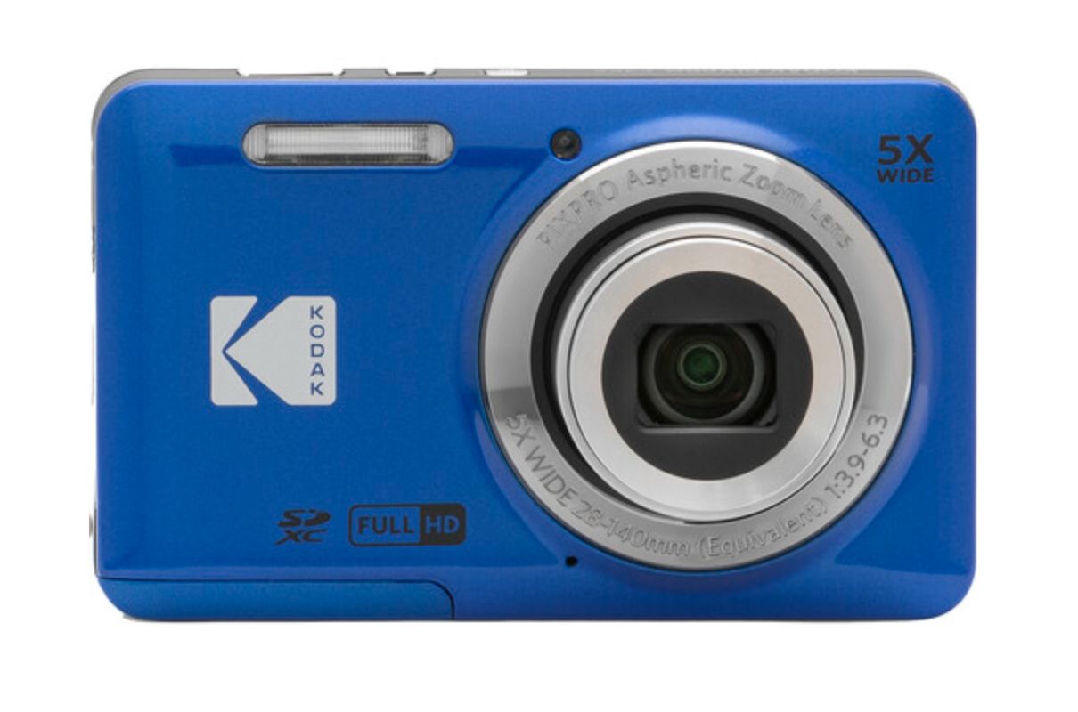 Kodak Pixpro FZ55 digitalkamera med 16 MP, blå, bild 4