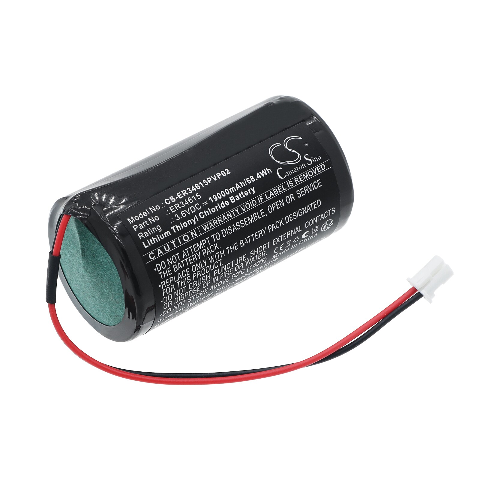 Batteri till ER34615 för ER34615 With JST/PAP-02V-S connector, bild 2