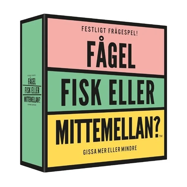 Fågel Fisk eller Mittemellan