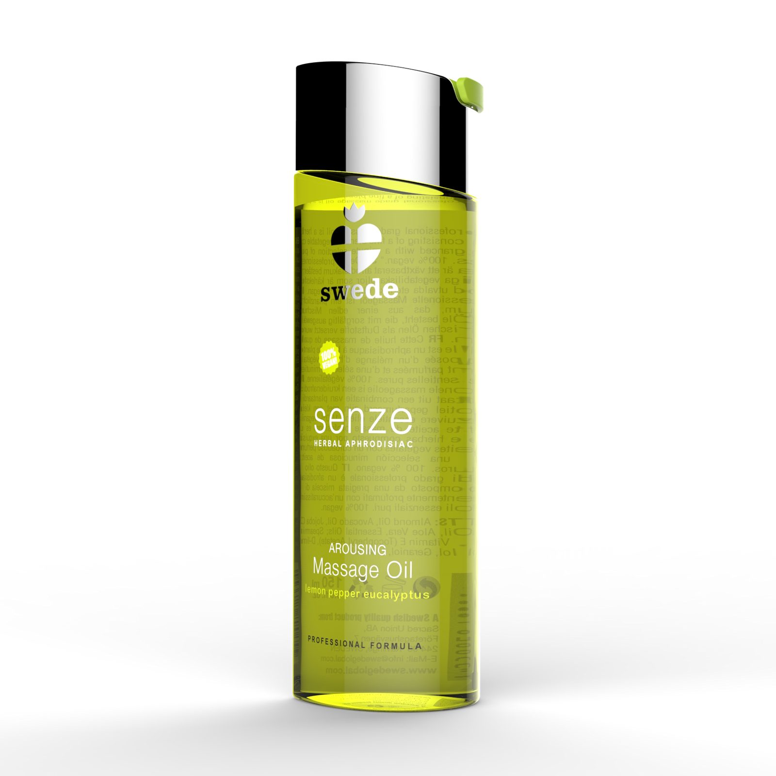 Swede Senze Arousing Massage Oil Lemon Pepper Eucalyptus 75 ml