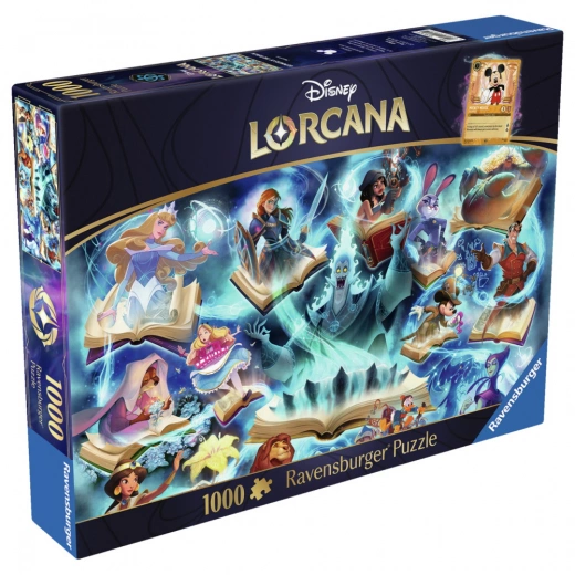 Ravensburger Disney Lorcana Glimmers of the Realm Sapphire Pussel (1000 bitar)