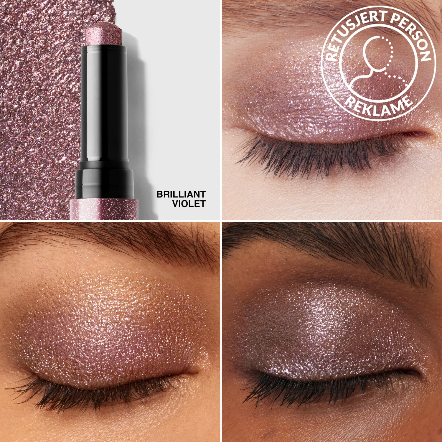 Bobbi Brown Crystal Eyes Shadow Stick Brilliant Violet 2.0 g, bild 3