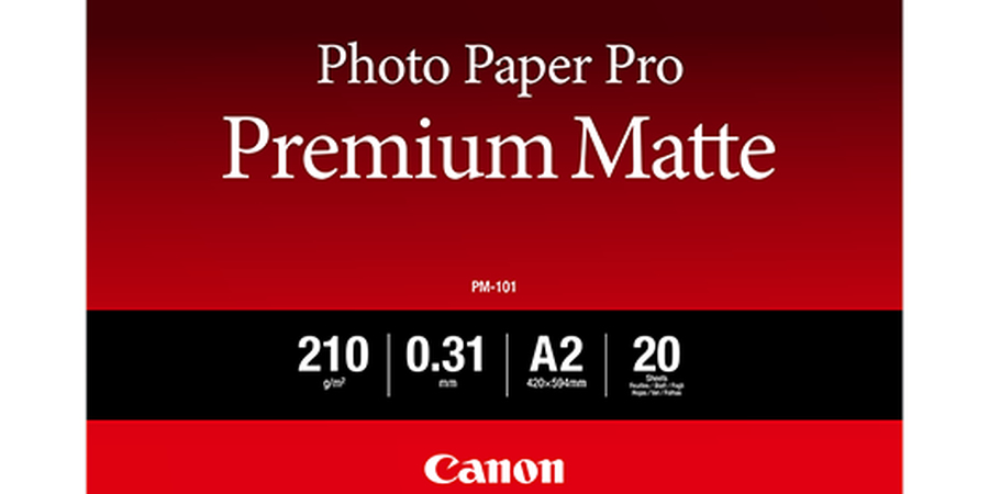 Canon 1109C Photo Paper Pro Premium Matte, A2, 210g, 20 ark, bild 2