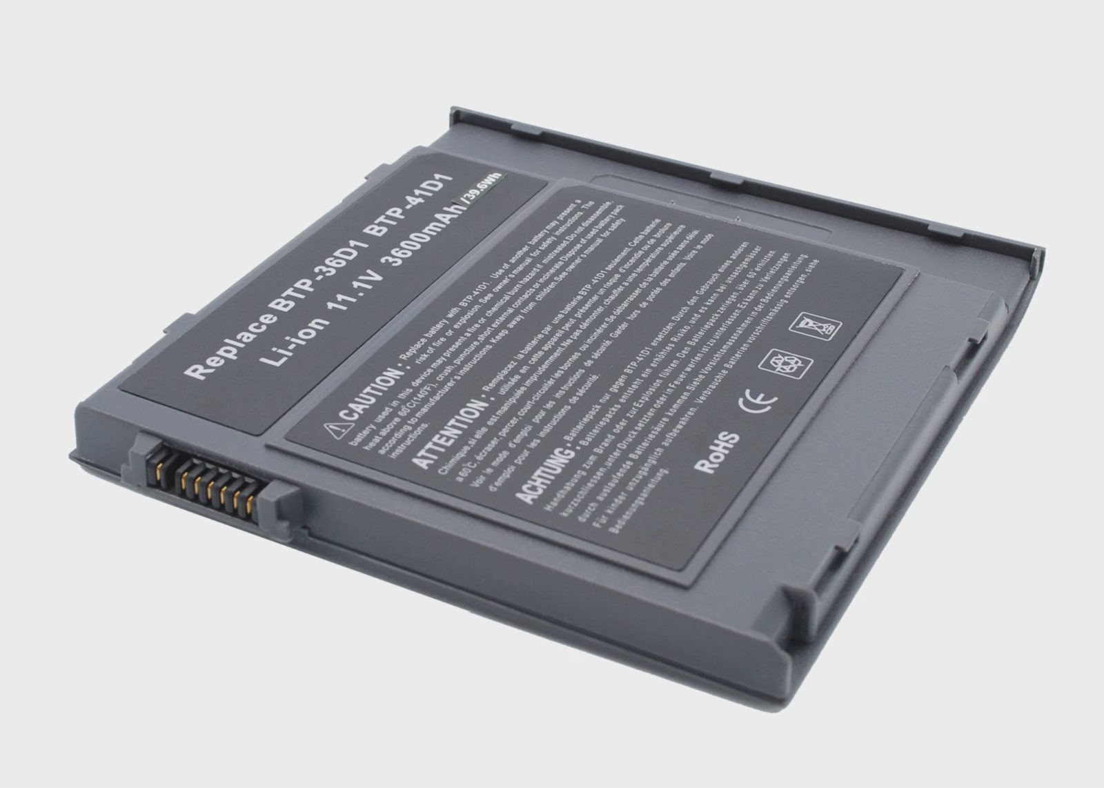 Batteri till Notebook, Bärbar dator för Acer TravelMate 350, TravelMate 351 m.fl.