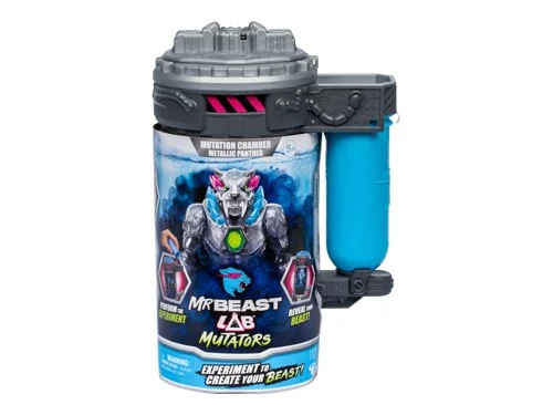 Mr. Beast LAB Mutator Action Figure - Metallic Panther, bild 2