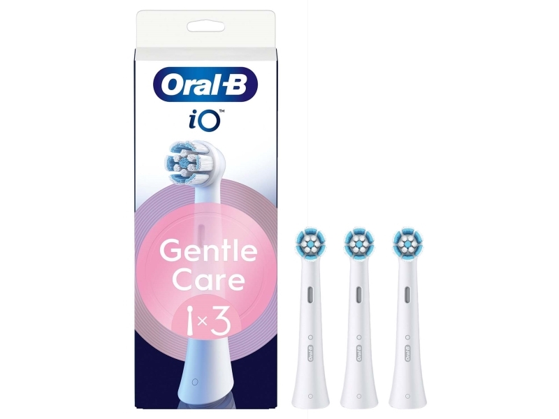Oral-B iO Gentle Care borsthuvuden 3 st, vita, bild 5