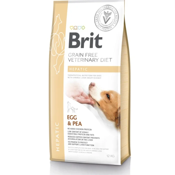 Brit GF Vet Diets Dog Hepatic 12 kg