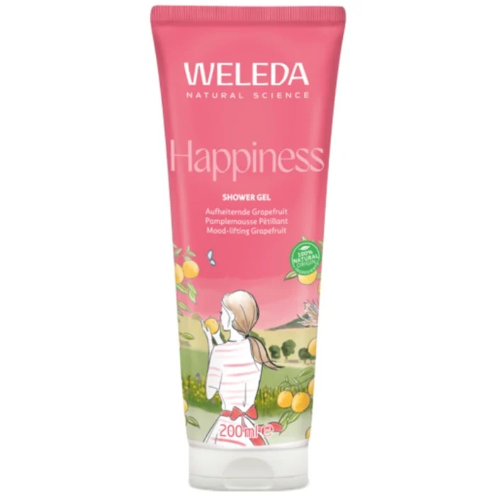 Weleda Happiness Shower Gel Grapefruit 200 ml, bild 2