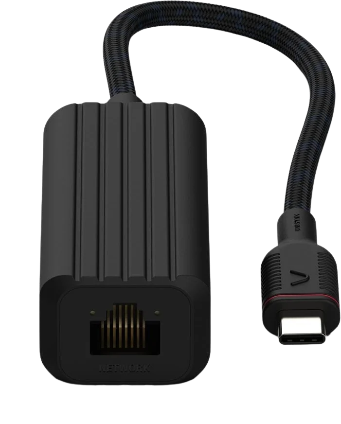 Unisynk USB-C to Network Adapter Svart