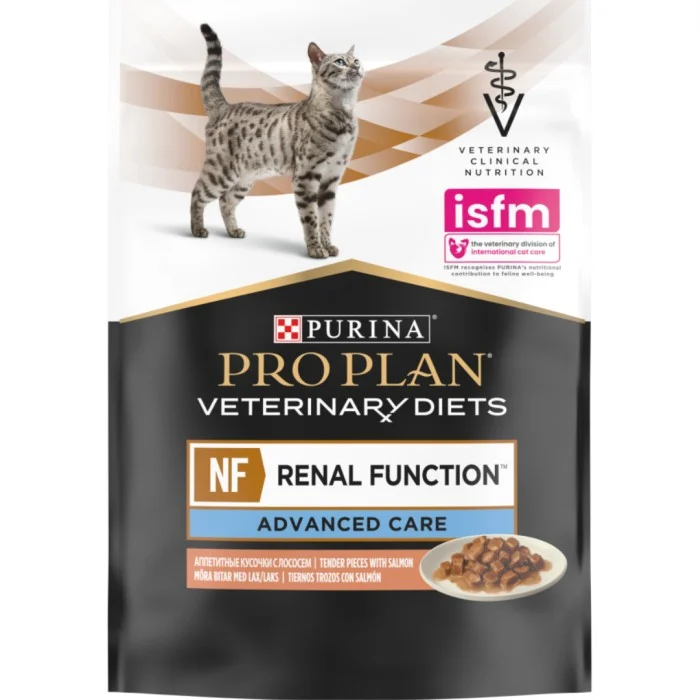 Purina Pro Plan Veterinary Diets NF Renal Function Advanced Care with salmon 10-pack