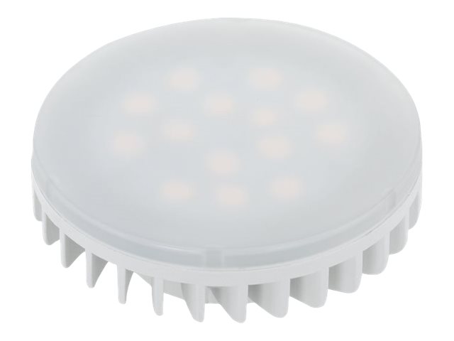 EGLO GX53 LED-sockel med satin glaskälla varmt vitt ljus