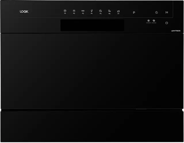 Logik Bänkdiskmaskin LDWTTB25E (svart)
