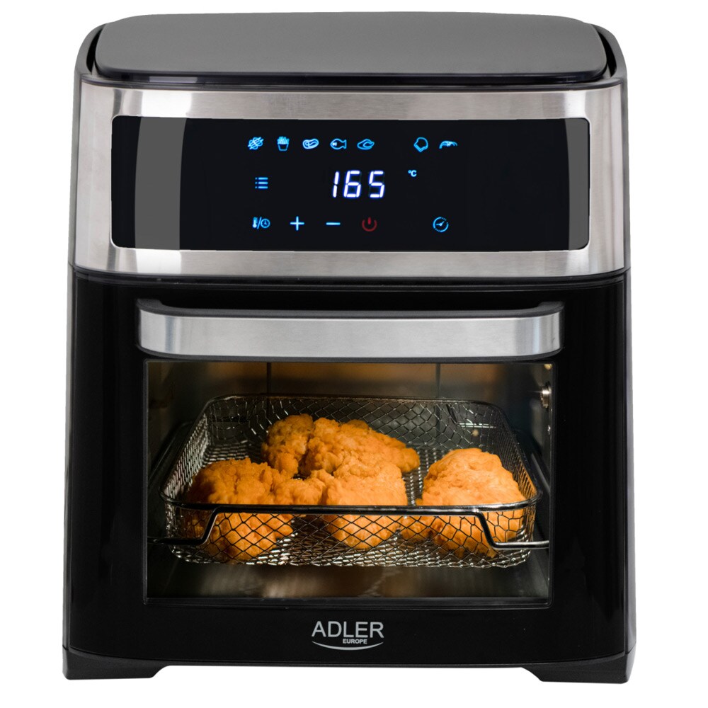 Adler Airfryer ugn 13 liter / varmluftsfritös 8-i-1 / airfryer med rotisserie / varmluftsugn 2500 W, bild 3