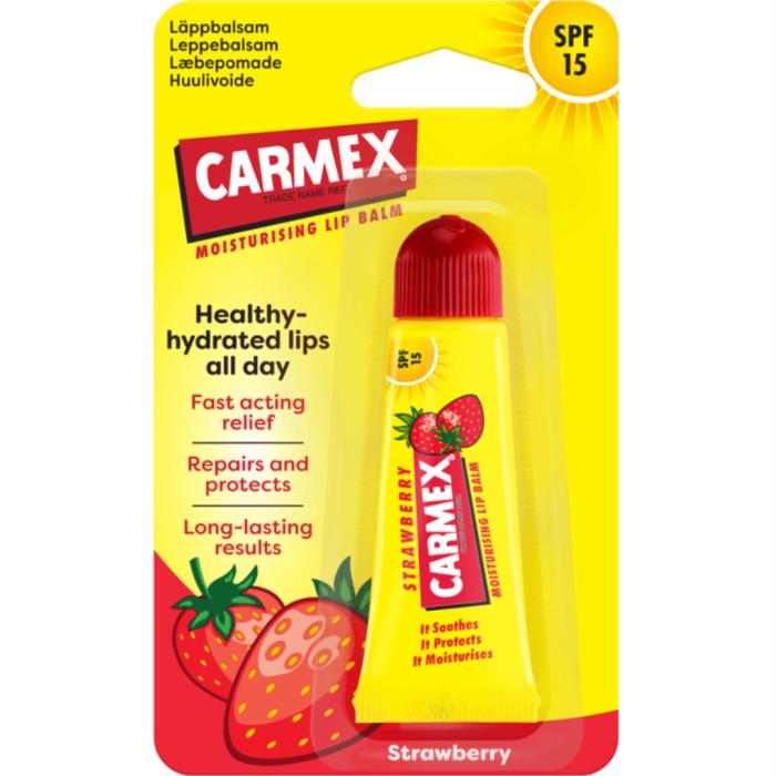 Carmex Strawberry Tube 1 pcs