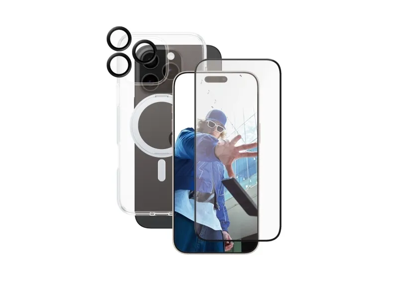 CARE by PanzerGlass Feature 3-in-1 Ceramic Set iPhone 16 Pro Max, bild 4