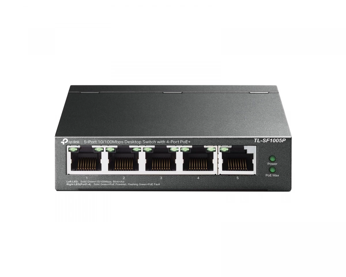 TP-Link TL-SG1005P 5-Port GbE Switch med 4-Port PoE, bild 4
