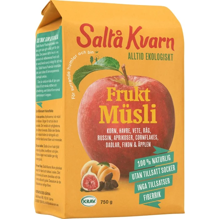 Saltå Kvarn Fruktmüsli 750 g
