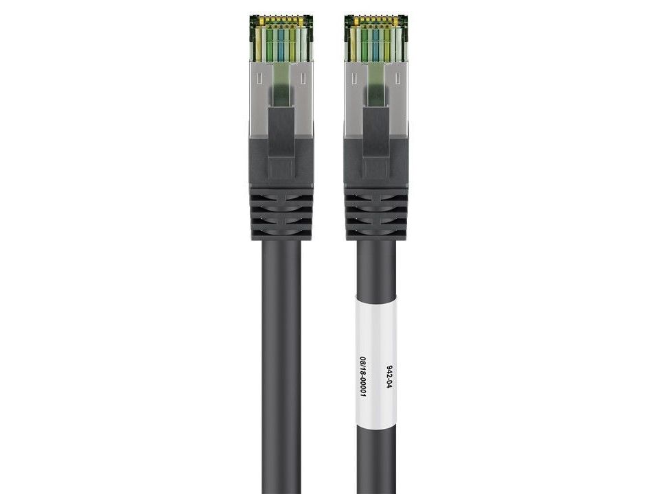 Goobay 66719, 0,25 m, Cat8.1, S/FTP (S-STP), RJ-45, RJ-45