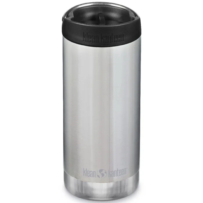 Klean Kanteen TKWide 355 ml (w/ Café Cap) Brushed Stainless