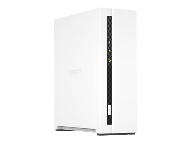 QNAP TS-133, 1-bay NAS, Quad Core 2 GHz CPU, 2 GB RAM