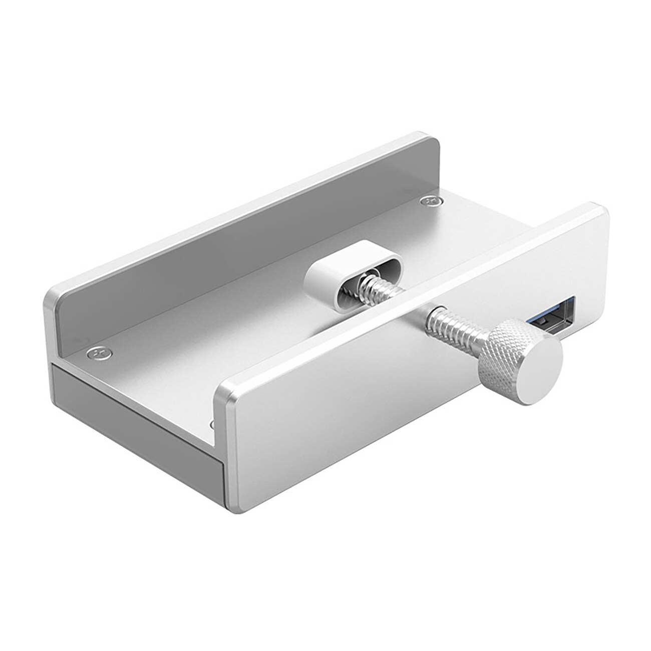 Orico MH4PU Hub klämmonterad 4x USB-A 3.0 - Silver, bild 2