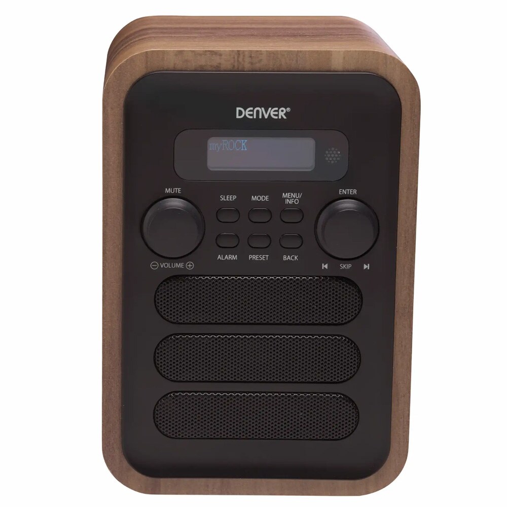 DENVER DAB-48 - DAB-radio - 2.5 Watt (Total) - grå, bild 2