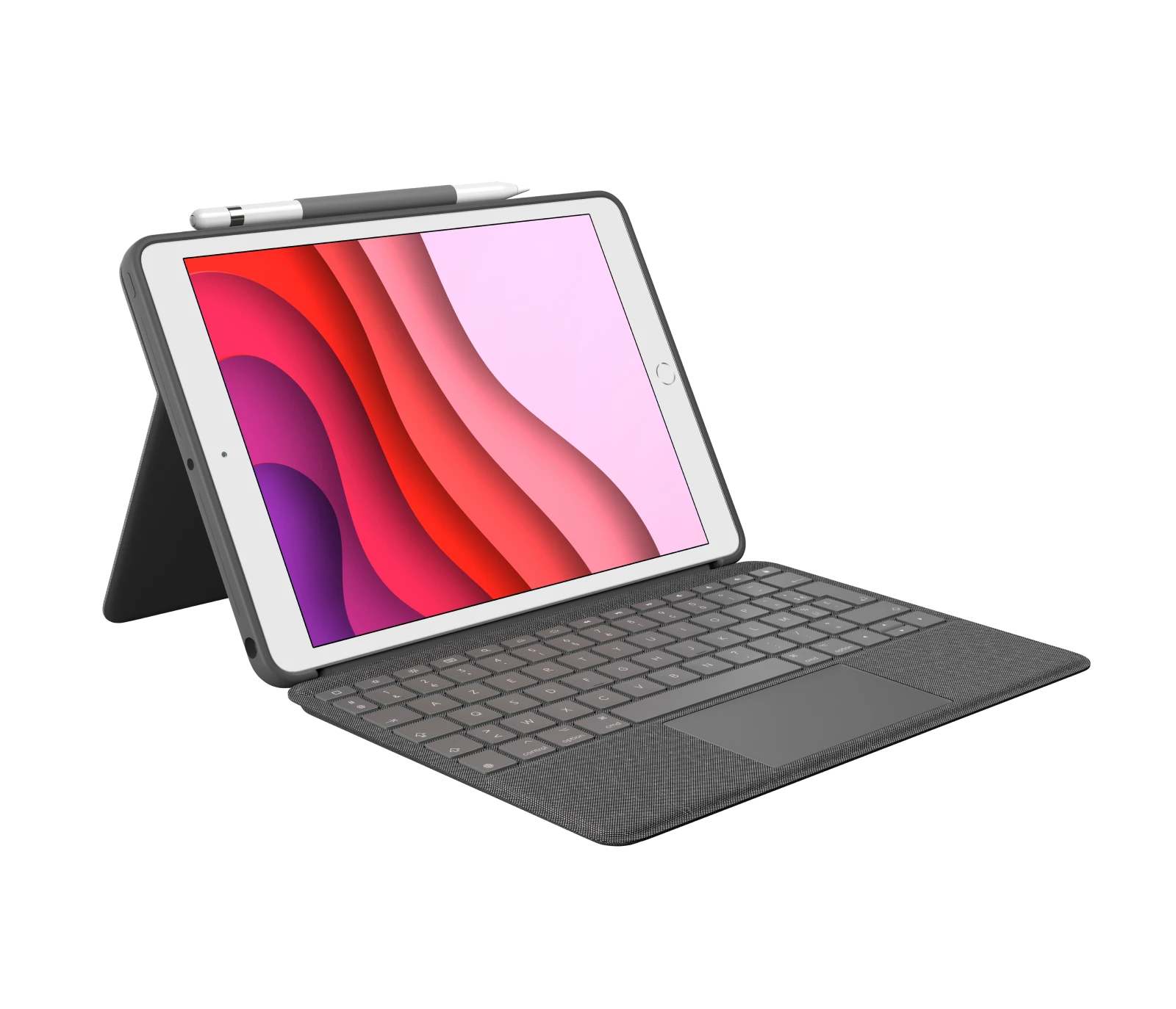 Combo Touch for iPad - Grafitgrå - Franska (AZERTY)