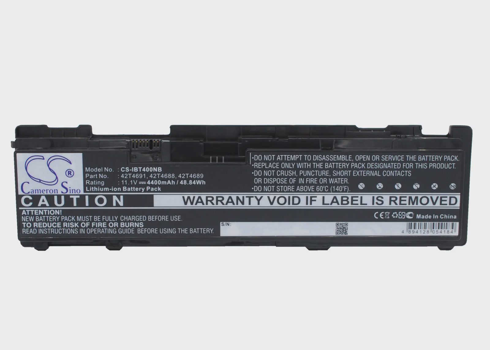 Batteri till Notebook, Bärbar dator för Lenovo ThinkPad T400s, ThinkPad T400s 2801 m.fl., bild 2