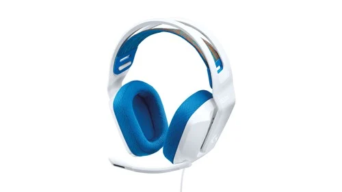 Logitech G335 Trådbundet gamingheadset, vitt, bild 4