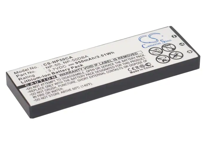 Batteri till Kamera för Casio Exilim EX-V8SR, Exilim EX-V7, Exilim EX-V8 m.fl., bild 2