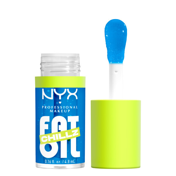 NYX PROFESSIONAL MAKEUP Fat Oil Chillz Lip Drip Lip Oil 18 Polar Peppermint 18 Polar Peppermint