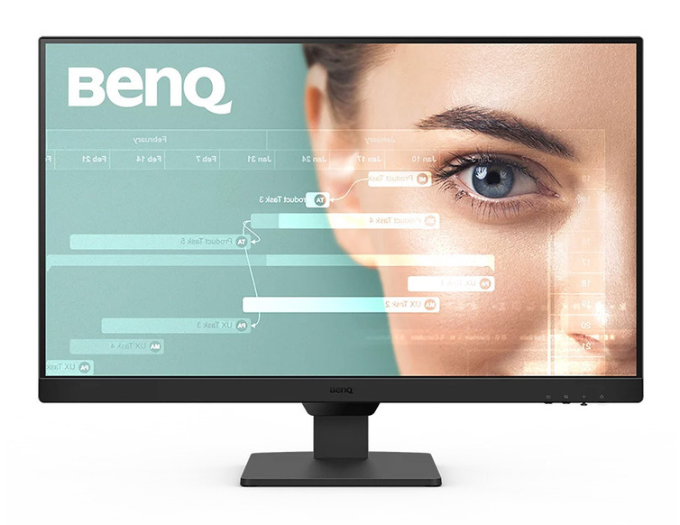 23.8" BenQ GW2490T, IPS 1920x1080, 5 ms, 100Hz, höjdjusterbar, pivot, 2xHDMI/DP, högtalare, bild 3