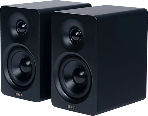 Edifier M60 Compact Desktop 2.0 Speakers, 2x33W RMS, Bluetooth/USB-C - Svart, bild 4