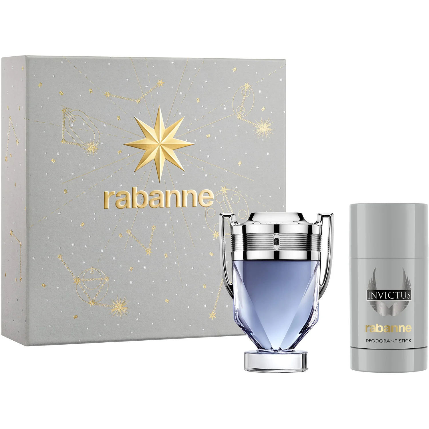RABANNE Invictus Gift Set Eau de Toilette 50 ml + Deodorant Stick 75 ml