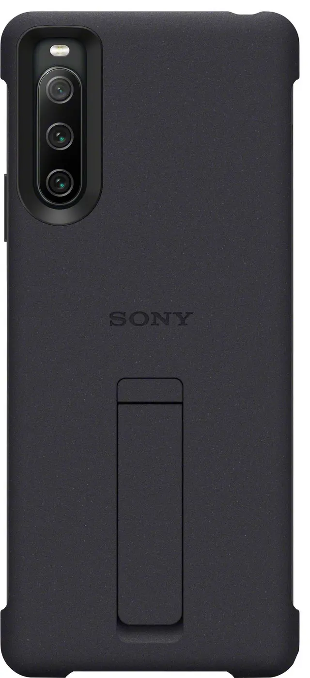 Sony Xperia 10 IV Style telefonfodral (svart)