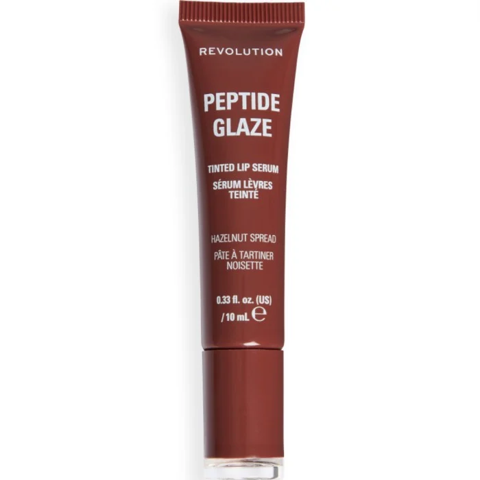 Revolution Peptide Glaze Tinted Lip Serum Hazelnut Spread 10 ml, bild 4