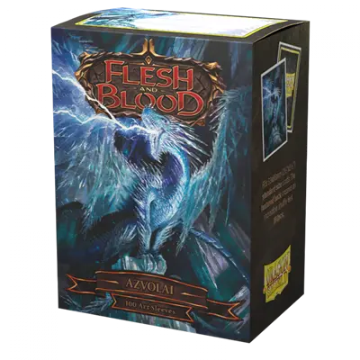 Dragon Shield Flesh and Blood License Standard Art Sleeves – Azvolai (100 Sleeves)