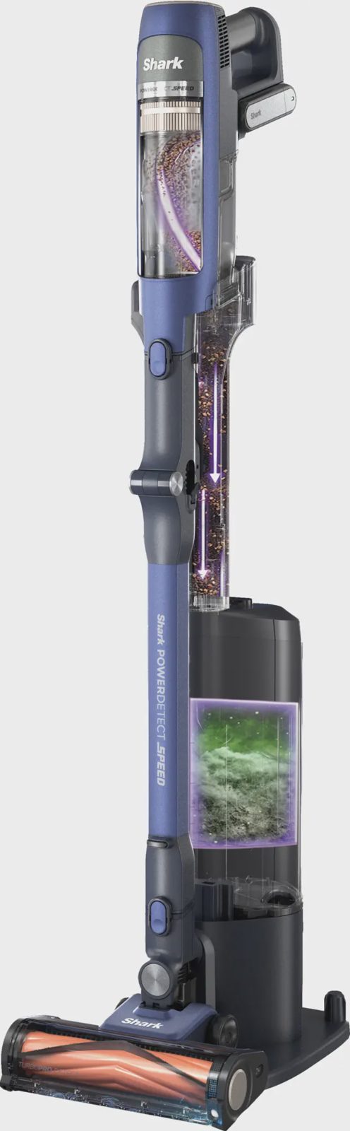 Shark PowerDetect Speed Pet Pro skaftdammsugare IA3241EUT (blå)