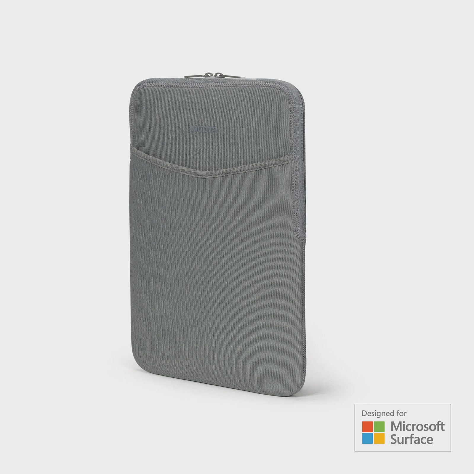 Dicota Sleeve Eco SLIM S för Microsoft Surface, grå