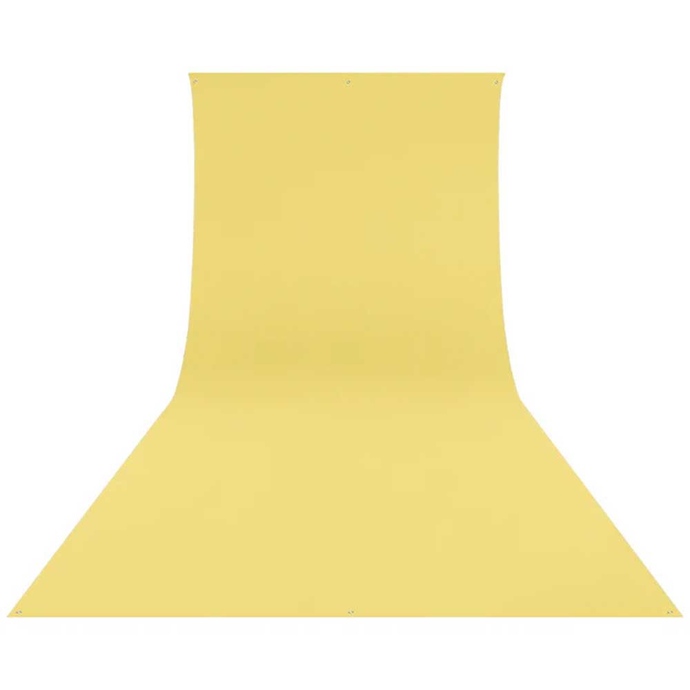 Westcott Wrinkle-Resistant Backdrop Bakgrund 2.7 x 6.1m, Canary Yellow
