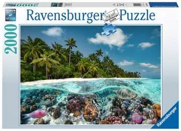 Ravensburger pussel: A Dive In The Maldives 2000 Bitar, bild 4
