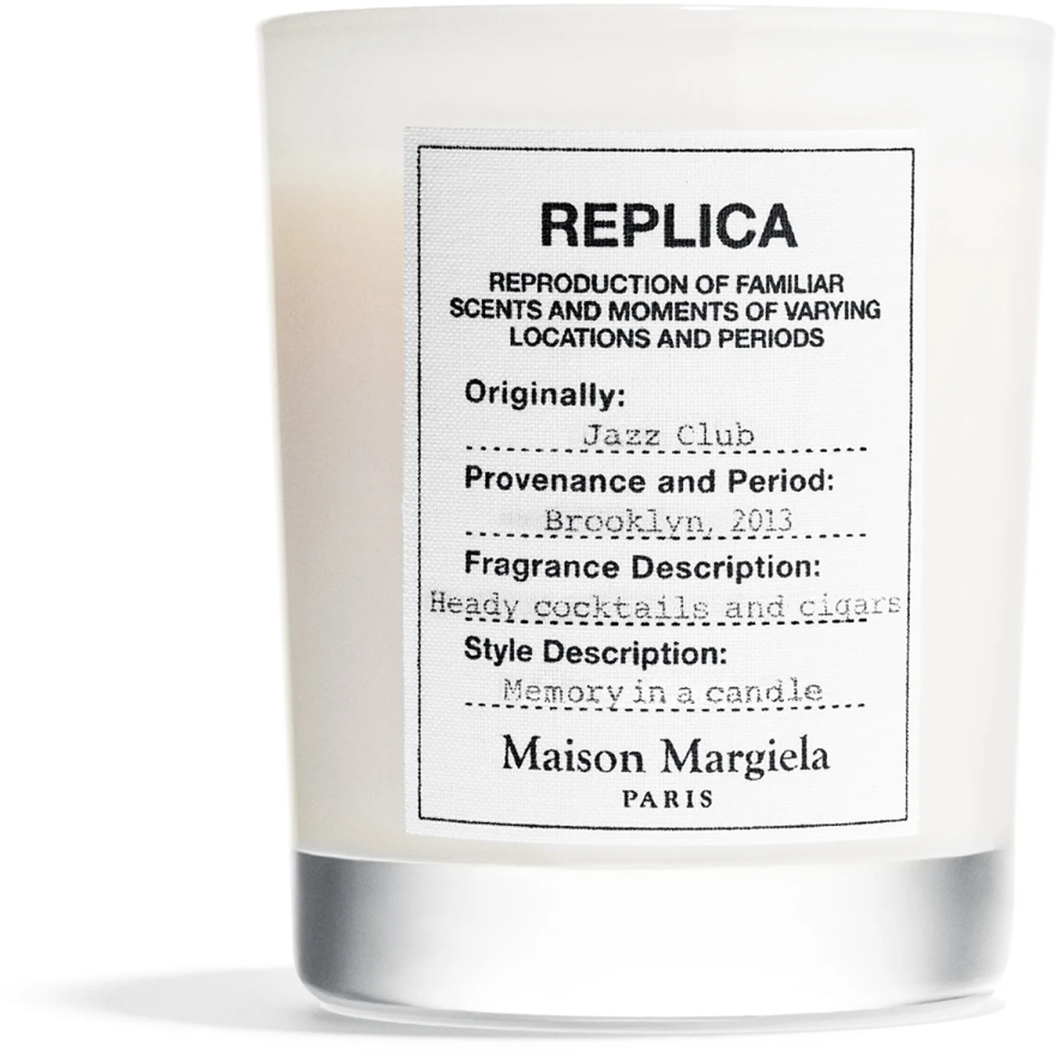 Maison Margiela Replica Jazz Club Scented Candle 165 g 165 g