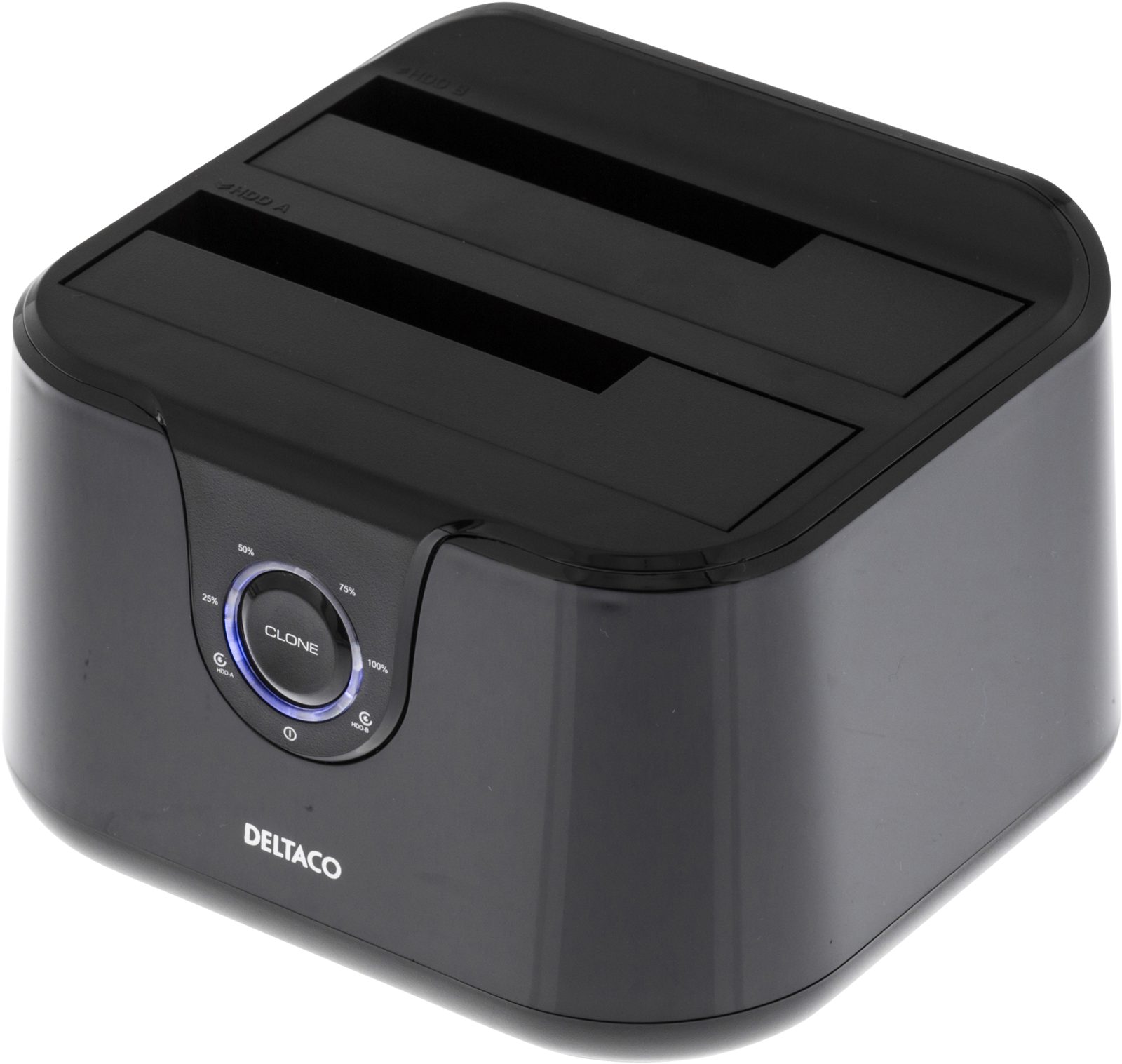 DELTACO HD docka för 2x2.5"/3.5" SATA till USB 3.0, bild 5