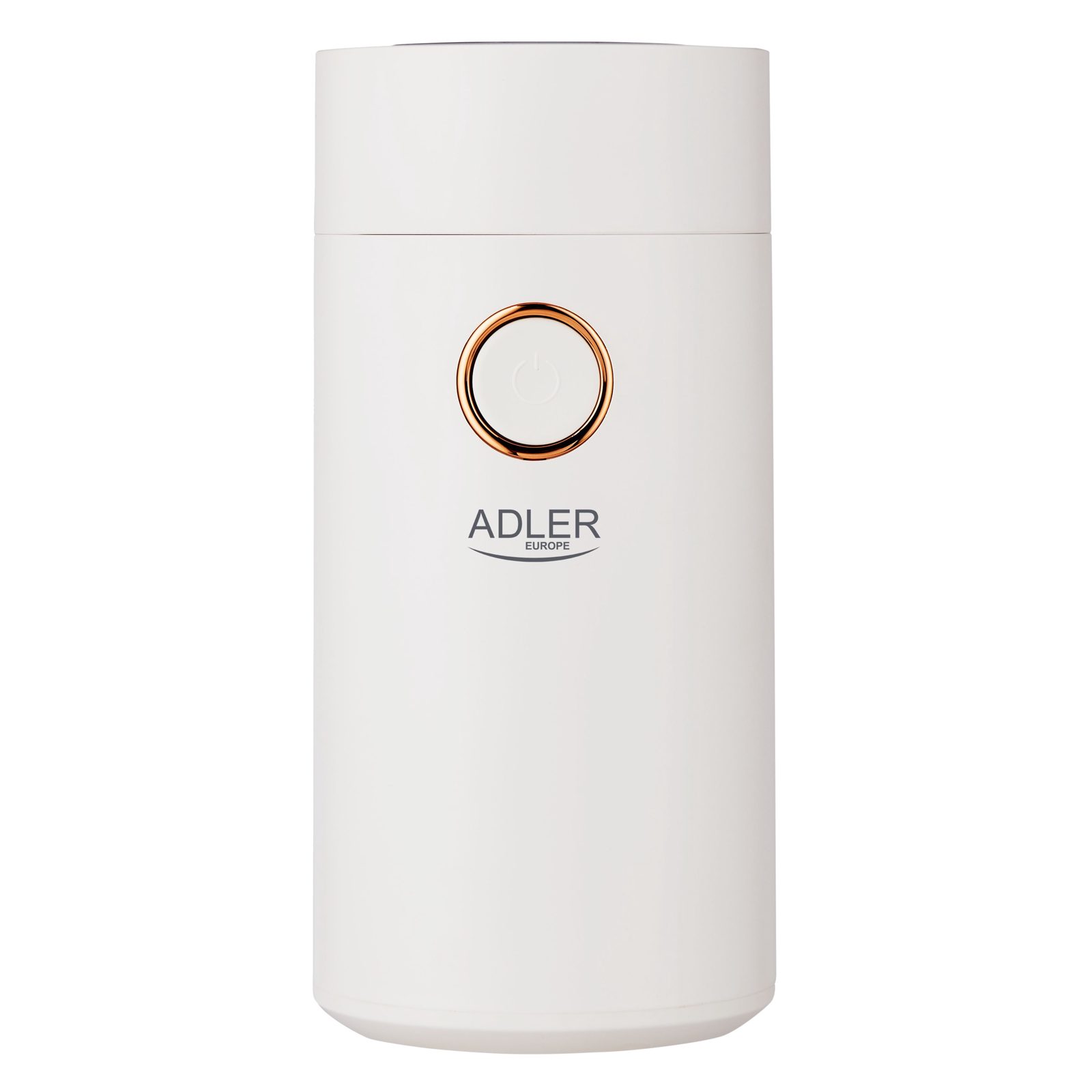 Adler AD4446WG kaffekvarn 150 W 75 g med malskivor, vit